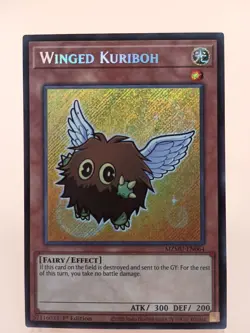 Yugioh! Winged Kuriboh MZMU-EN064 (Secret Rare) 1st Ed - Image 1