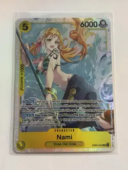 One Piece Heroine’s Edition Extra Booster Nami EB03-053 SR English - Image 1