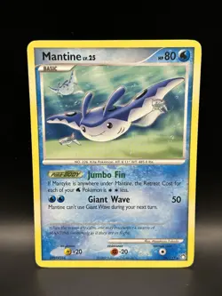 Mantine 29/123 - Pokemon Mysterious Treasures Card - MP - Image 1