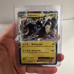 Pokemon TCG Zekrom EX Legendary Treasures Holo Card 52/113 NM Near Mint - Image 1