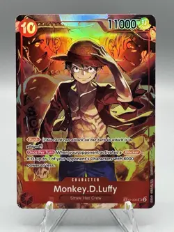Monkey.D.Luffy (Treasure Booster Set) ST10-006 One Piece Promotion Cards Foil - Image 1