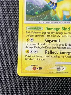 Pokemon Ampharos 1/127 Platinum Holo Rare TCG Card Game LP+/NM - Image 5