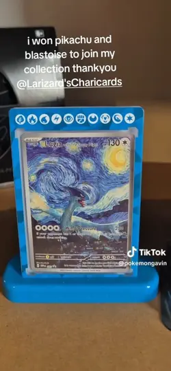 SALE! | Lugia with The Starry Night | Van Gogh Pokemon Cards | #4 | Read Descr. - Image 4
