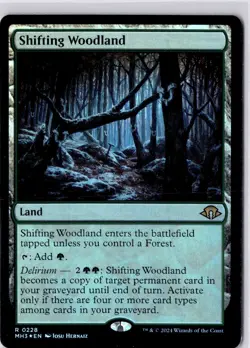 Shifting Woodland Modern Horizons 3 Foil NM R 0228 - Image 1