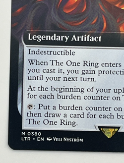 The One Ring Extended Art LTR #380 Lord of the Rings Magic LOTR MTG (non-foil) - Image 5