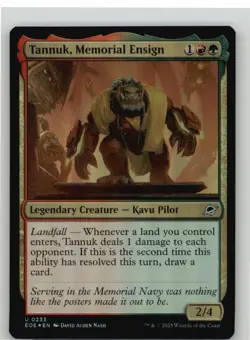 Tannuk, Memorial Ensign U Edge of Eternities 233 NM - Image 1