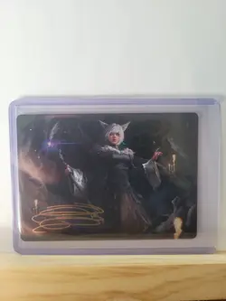 Y'shtola, Night's Blessed Art Card (Gold Stamped) MTG Art Series: FINAL FANTASY - Image 1