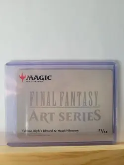 Y'shtola, Night's Blessed Art Card (Gold Stamped) MTG Art Series: FINAL FANTASY - Image 2
