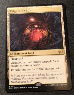 Valgavoth's Lair - DSK - MTG - EN - NM - 0271 - Image 1