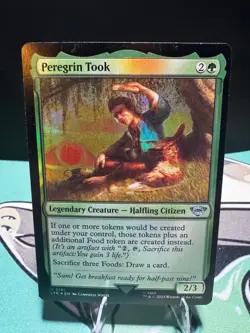 Peregrin Took 181 UB: LOTR Magic: The Gathering Foil LP - Image 1