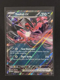 Yveltal ex 053/088 Double Rare Holo Pokemon Perfect Order ME03 NM - Image 1