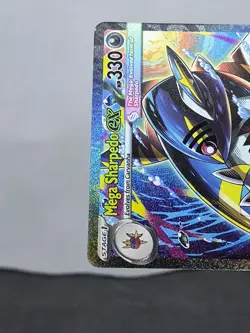 2025 POKEMON PHANTASMAL FLAMES #127/094 MEGA SHARPEDO EX SIR - Image 5