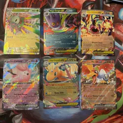 Pokemon TCG - Ascended Heroes EX Double Rare Lot, Including Dragonite And Gengar - Image 1