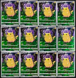 Lot 12 All Pikachu 2023 Pokemon TCG S-Chinese Gift Box #CSDC 001/024 NE40 - Image 1