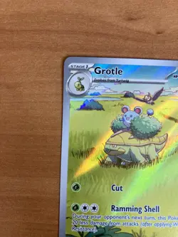 Pokemon Grotle Illustration Rare Holo 164/162 SV05 Temporal Forces NM Fast Ship - Image 5