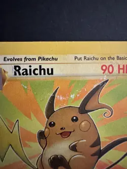 Pokemon Raichu 29/62 Base Set 1st Edition Non Holo Vintage WOTC - Image 2