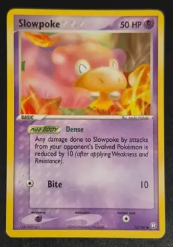 Slowpoke 76/109 Common Team Rocket Returns Pokemon Lightly Played - Image 1