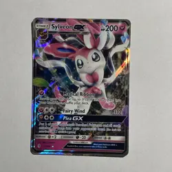 Pokemon Sylveon GX 92/145 SM Guardians Rising Ultra Rare Full Art Lp - Image 1