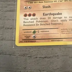 Pokemon Dugtrio XY Evolutions #56/108 Rare, Raw LP++. Sharp SEE PICS - Image 2