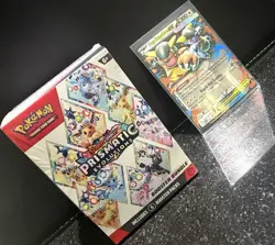 Pokemon TCG Prismatic Evolutions Booster Bundle and a Mega Kangaskhan EX Holo - Image 1