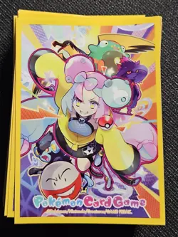 Pokemon Iono & Bellibolt Card Sleeves 64 Count Japanese Pokemon Center US Seller - Image 1
