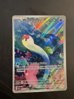 pokemon TCG SV01 Base Set Wiglett 206/198 Illustrious Rare - Image 1