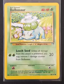 Pokemon -Bulbasaur 68/110 - Common- Legendary- Mint - Image 1