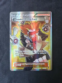 Lysandre's Trump Card 118/119 Phantom Forces Full Art Trainer Card LP Condition - Image 1