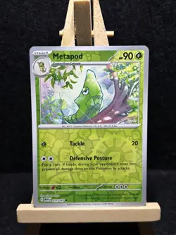 Metapod 011/165 Reverse Holo - Pokemon Scarlet & Violet Original 151 English - Image 1
