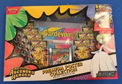 Pokemon TCG Ascended Heroes Premium Poster Collection Mega Gardevoir Sealed Box - Image 1