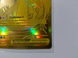 Mega Charizard Y EX 294/217 Gold Hyper Rare, Ascended Heroes, Pokemon TCG (NM) - Image 4