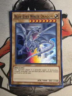 Blue-Eyes White Dragon MVP1-EN055 Yugioh Unlimited Ultra Rare Foil NM Card - Image 1