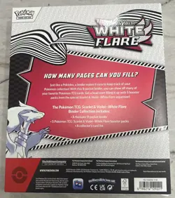 Pokemon TCG: SV10.5 White Flare Binder Collection Sealed - Image 2
