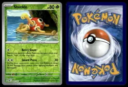 Shuckle 005/197 Common Obsidian Flames Pokemon Reverse Holo NM/M - Image 3