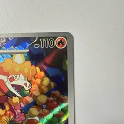 Pokemon TCG Crocalor Illustration Rare Holo 202/193 Sv02 110 HP - Image 3