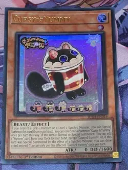 Yugioh CupsyYummy Ultra Rare JUSH-EN016 Justice Hunters 1st Edition NM - Image 2