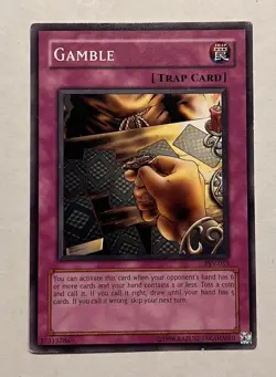 Gamble - YUGIOH PSV-053- LP/MP - Image 1