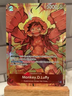 One Piece Card Game PRB-01 The Best - Monkey D Luffy OP01-024 (ENGLISH) Alt Art - Image 1