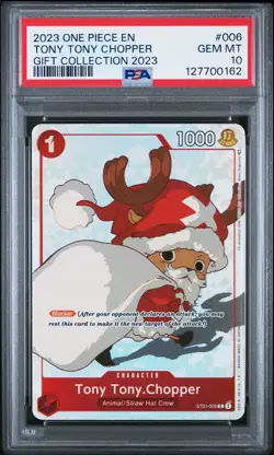 2023 ONE PIECE GIFT COLL 2023 #006 TONY TONY CHOPPER PSA 10 - Image 1