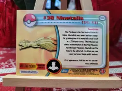 Topps Pokemon #38 Ninetails - TV Animation Edition Card, 1999, NM - Image 2