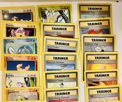 Pokemon Lot of 71 Unplayed Base Set Cards - Image 4