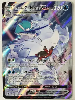 HOLO Ice Rider Calyrex TG15/TG30 NM Astral Radiance Trainer Gallery Pokemon Card - Image 1