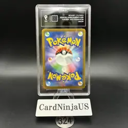 TAG MINT 9 Pikachu 020/M-P McDonald's Promo 2025 Japanese Pokemon Card 324 - Image 2