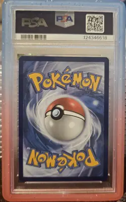 Pokemon TCG Wiglett 206/198 Scarlet & Violet Base Set Full Art Holo Card PSA 9 - Image 2