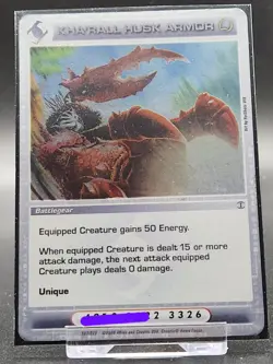 Chaotic Card : Kha'rall Husk Armor Beyond The Doors Rare Battlegear - Image 1