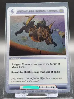 Chaotic Card : Weightless Energy Vessel Turn Of The Tide Rare Battlegear - Image 1