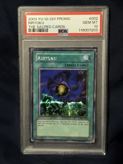 Riryoku (The Sacred Cards) TSC-002 Yu-Gi-Oh! PSA 10 - Image 1