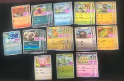 Pokemon card lot*167 gem logo holo chinese exclusive Vol.1-3 Eeveelution TB44 - Image 2