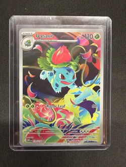 Pokemon TCG Ivysaur Mega Evolution Reverse Holo Card 134/132 - Image 1