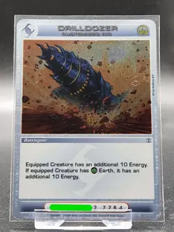 Chaotic Card : Drilldozer Customized Rig AU First Edition Rare Battlegear Dmg - Image 1
